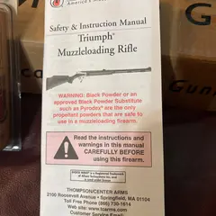 Thompson Center Triumph Bone Collector 50 Caliber Muzzleloader W/Nikon Scope - photo 2