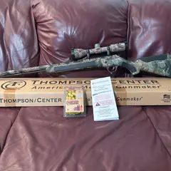 Thompson Center Triumph Bone Collector 50 Caliber Muzzleloader W/Nikon Scope - photo 6