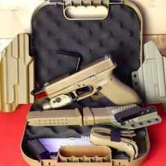 This is a Glock 19X 9MM in Used Excellent Condition It features; 4.02" Barrel 3- 17 Round Magazines Glock MH3 Night Sights Rear 2 Dot Sight Front Dot Sight StreamLight TLR-1 HL DARA OWB Holster  - photo 1