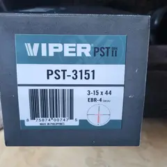 Vortex Viper 3-15x44 PST Gen II EBR-4  - photo 1