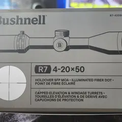 Bushnell R7 5-20x50 long range scope - photo 1