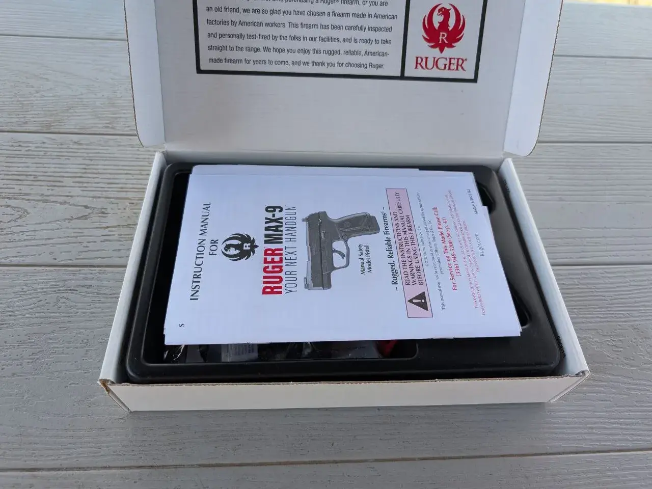 Ruger MAX-9 Optic Ready 9mm Pistol - Brand New, Unfired - photo 5