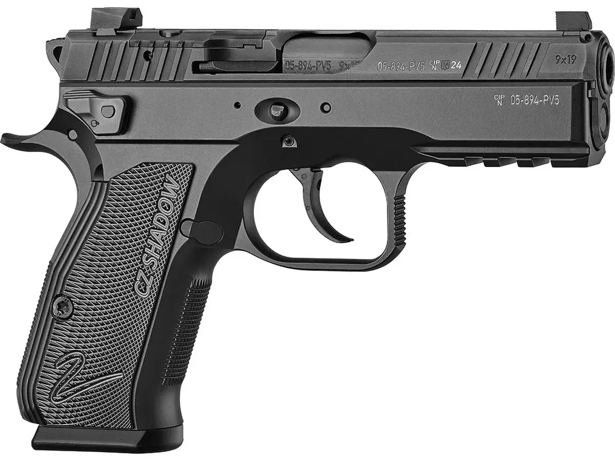 CZ Shadow 2 Carry 9mm, 4" Barrel, Black - photo 5
