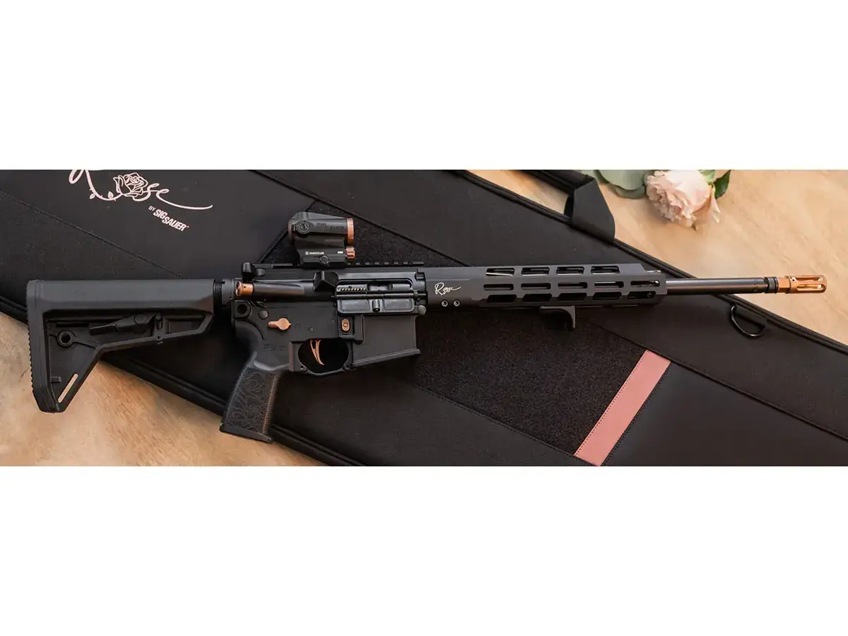 SIG Sauer M400 Rose 5.56x45 NATO 16" Barrel, RomeoII, Rose/Black - photo 9