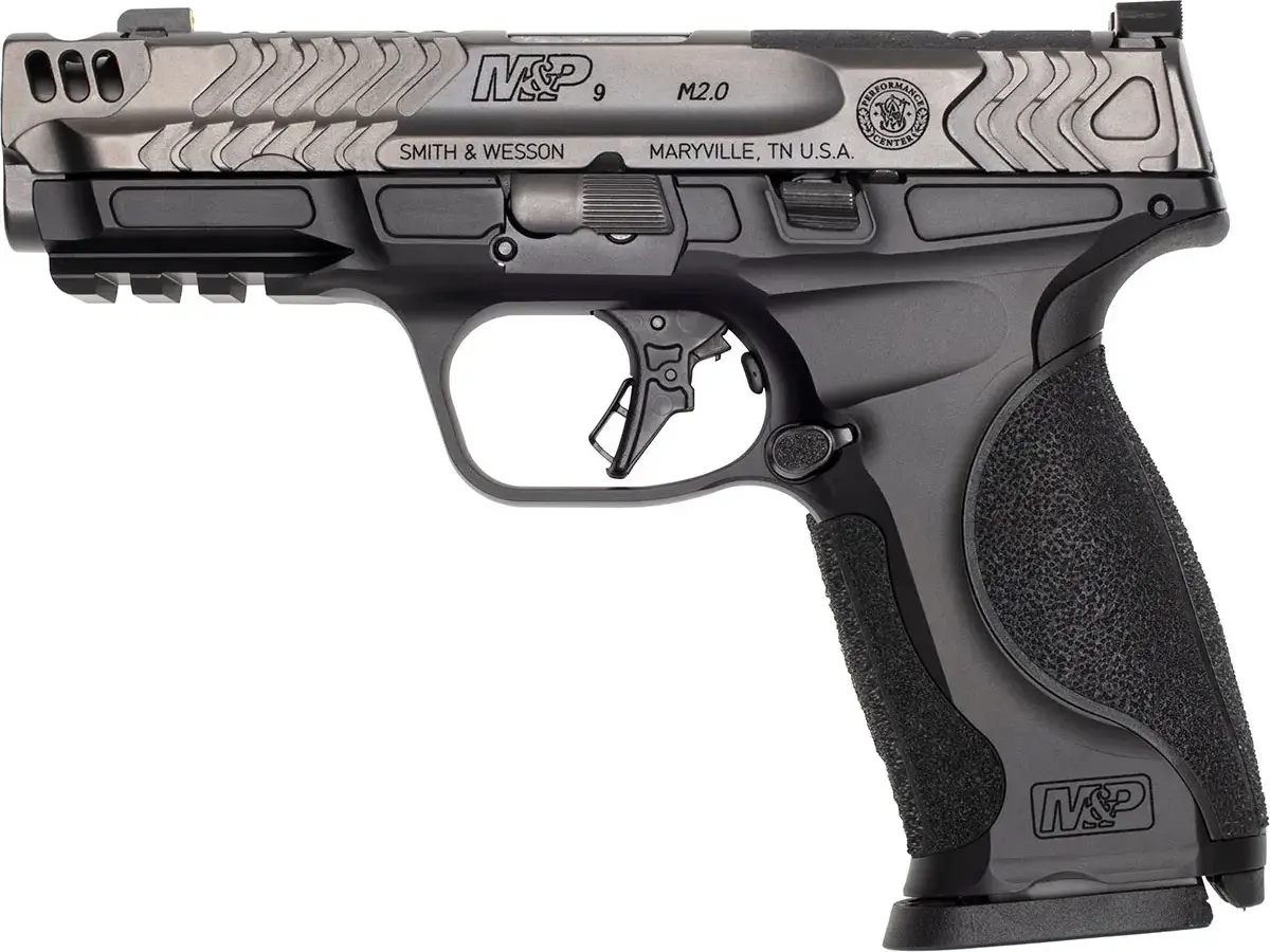 Smith & Wesson PC Carry Comp M&P9 M2.0 Metal 9mm, 4.22" Barrel, Gray - photo 3