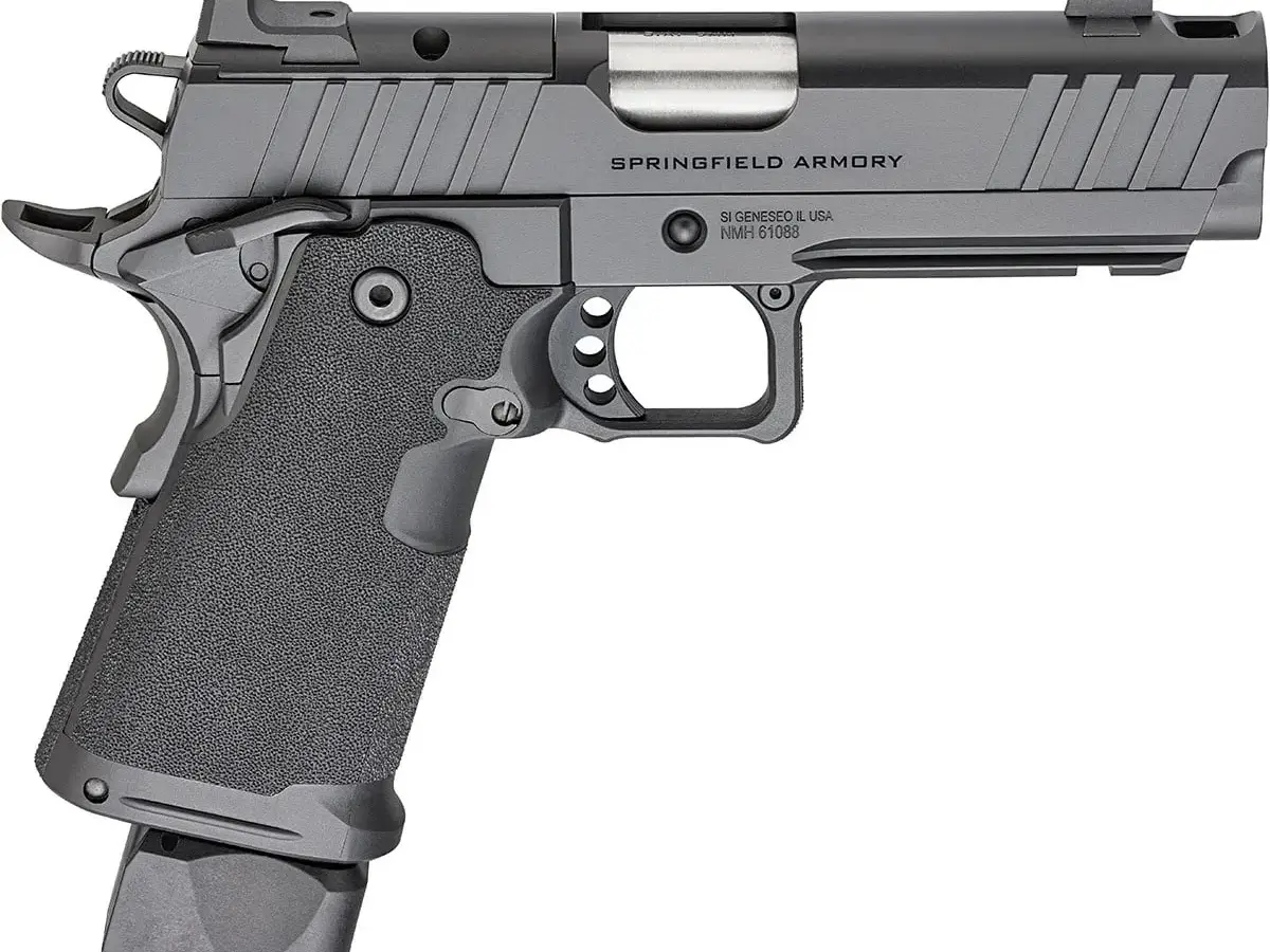 Springfield Armory 1911 DS Prodigy Comp 9mm, 4.25" Barrel, Black