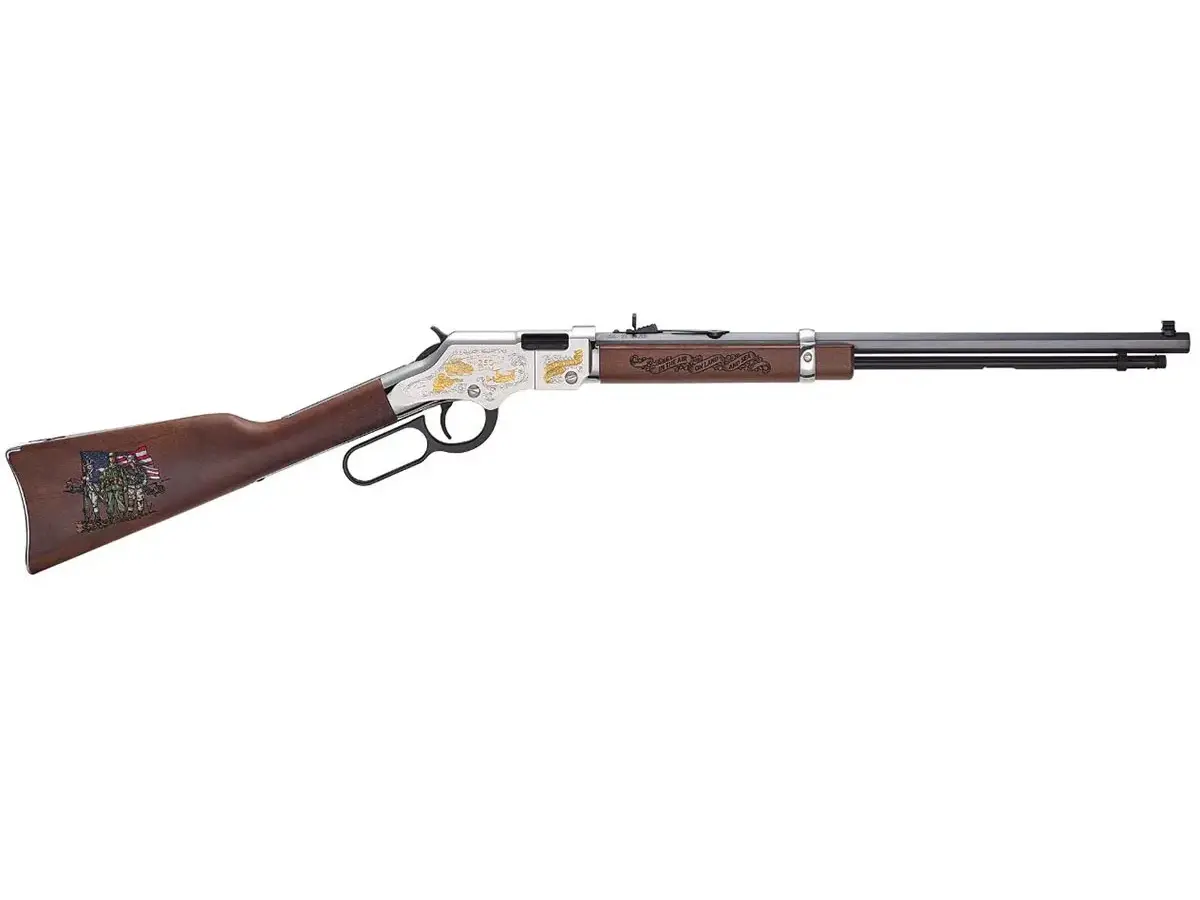 Henry Repeating Arms Spirit of the Corp 250th Ann .22 LR, 20" Barrel, Blued - photo 2