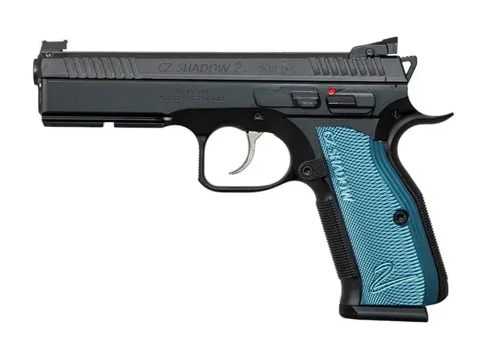 CZ Shadow 2 9mm, 4.89" Barrel, Blue/Black - photo 2