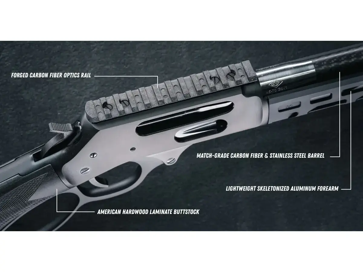 Henry Repeating Arms SPD HUSH 44 Magnum/44 Special 16.5" Barrel, 7-Round, Gray - photo 2