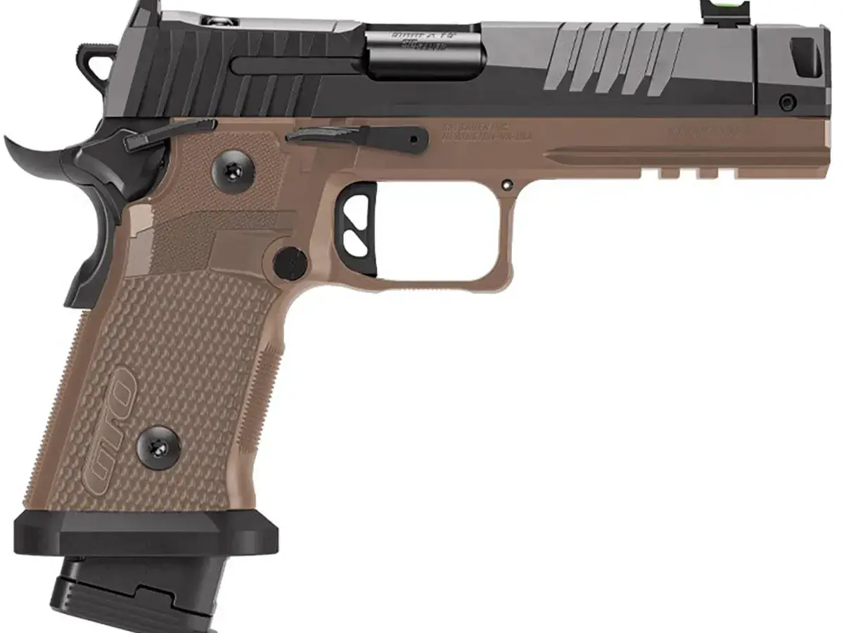 SIG Sauer P211-GTO Combat 9mm, 4.4" Barrel, BLK/Coy