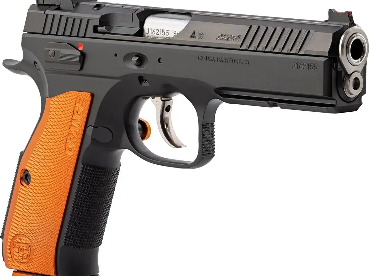 CZ Shadow 2 Orange OR 9mm, 4.89" Barrel, Orange/Black - photo 3