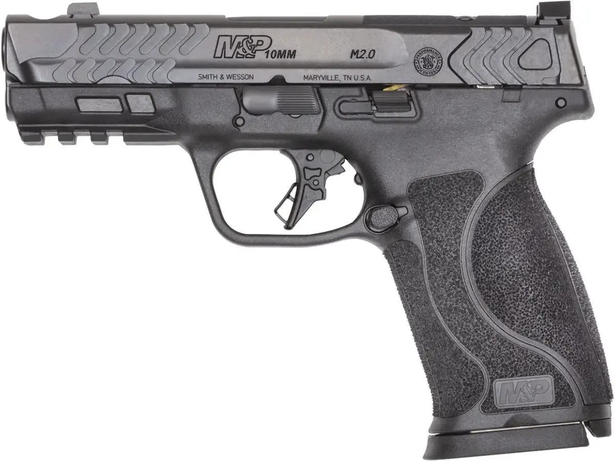 Smith & Wesson PC M&P M2.0 FS Carry Comp 10mm, 4" Barrel, NTS, Black - photo 3