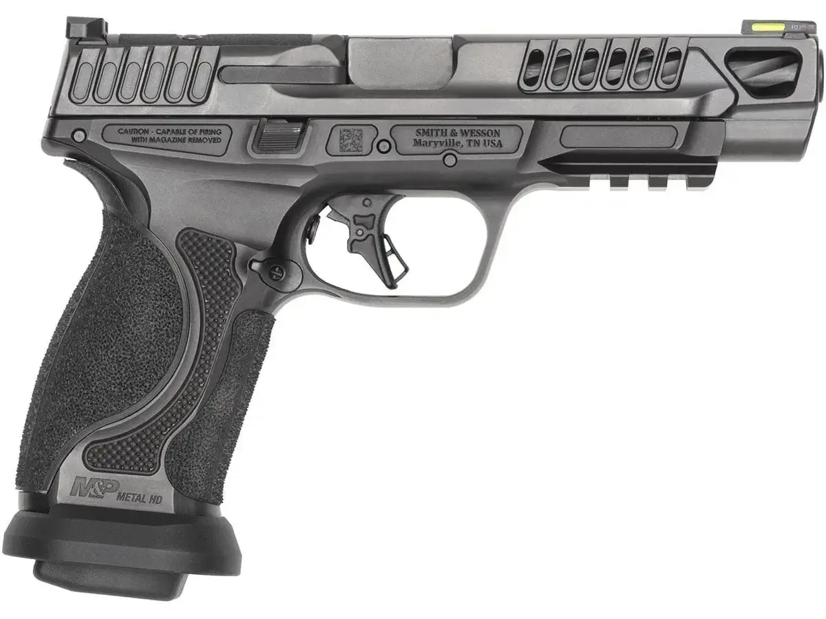 Smith & Wesson M&P9 M2.0 Competitor HD OR FS 9mm, 5" Barrel, Black