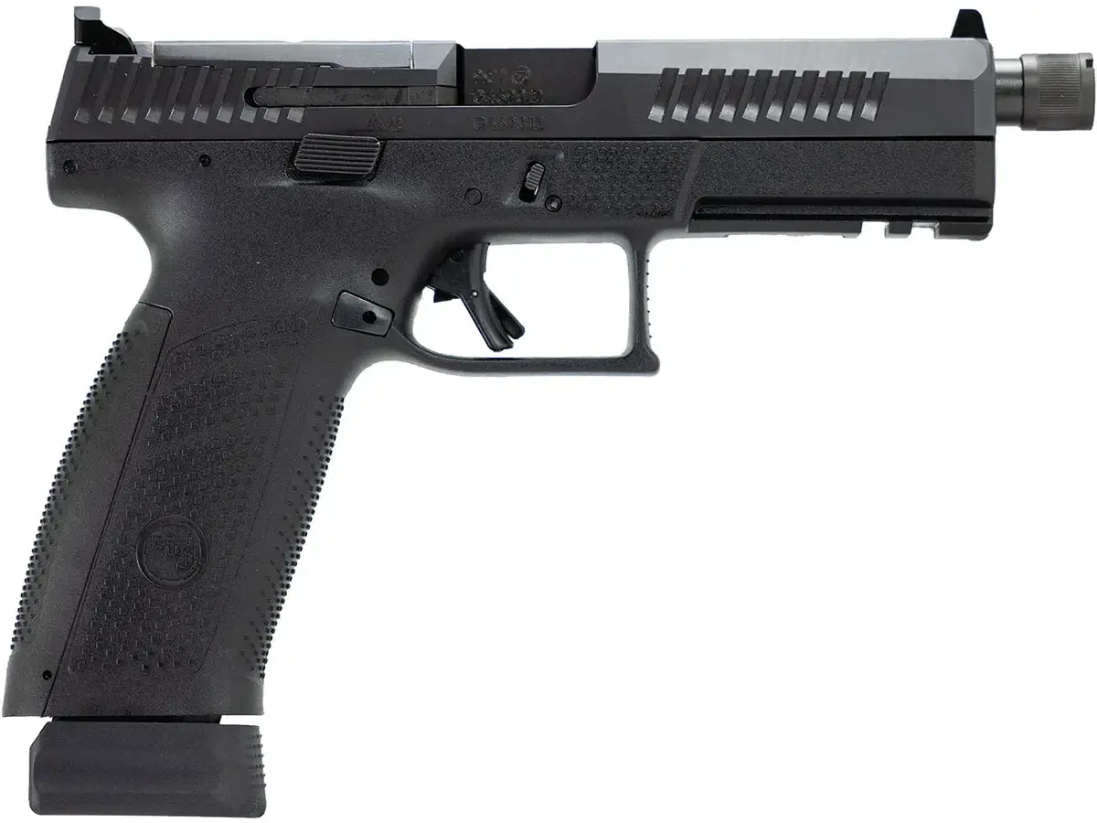 CZ P10 F OR SR 9mm, 5.1" Barrel, Black