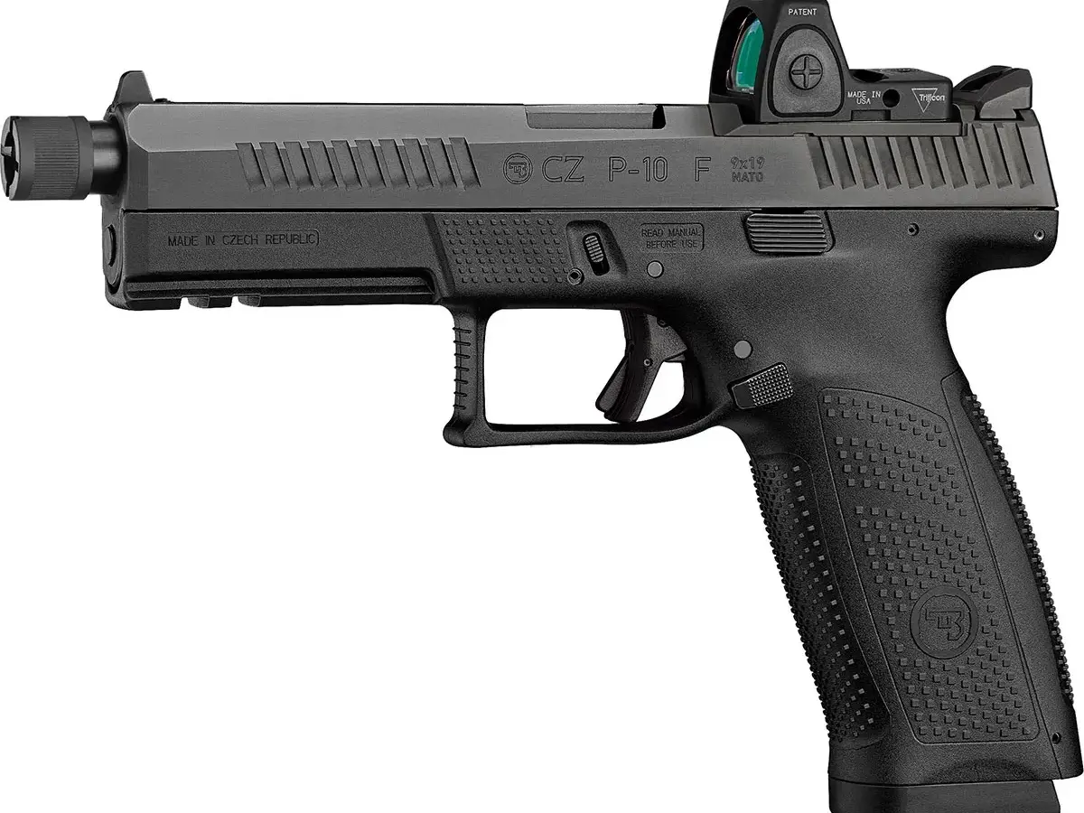 CZ P10 F OR SR 9mm, 5.1" Barrel, Black - photo 2