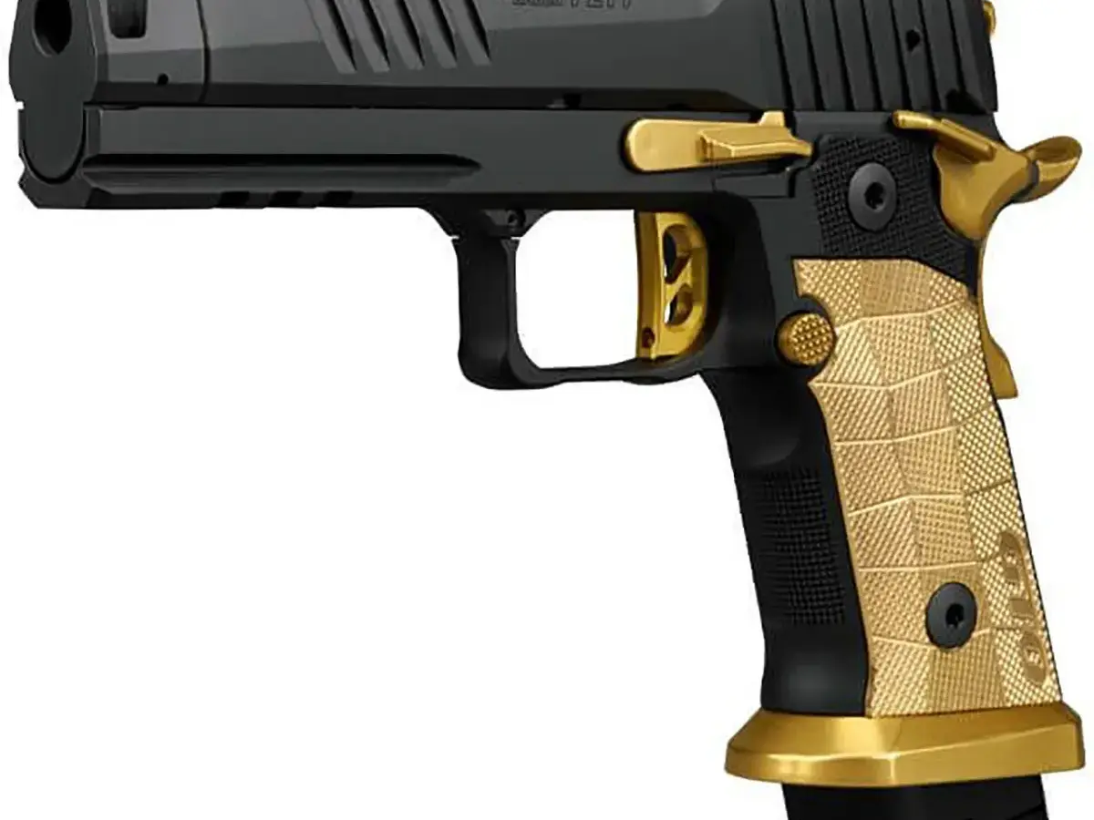SIG Sauer P211-GTO Spectre Comp 9mm, 4.4" Barrel, Black/Brass - photo 5