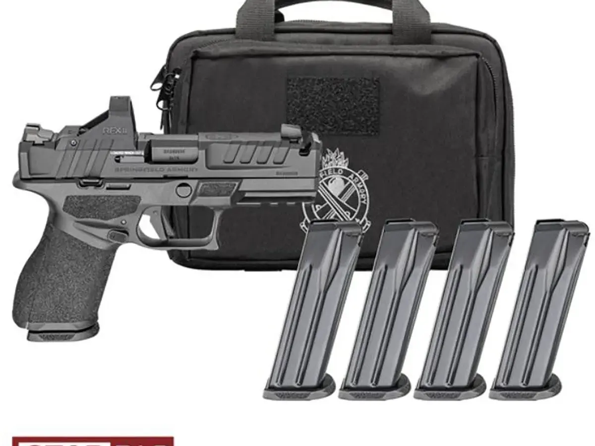 Springfield Armory Hellcat ProComp OSP 9mm, 3.7" Barrel, Viridian RFX11
