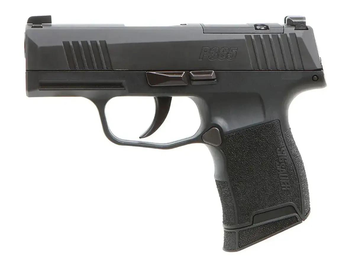 SIG Sauer P365 Micro-Compact 9mm, 3.1" Barrel, Striker, Black - photo 4