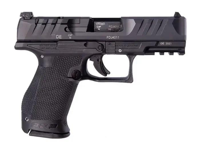 Walther PDP Compact OR 9mm, 4" Barrel, Black