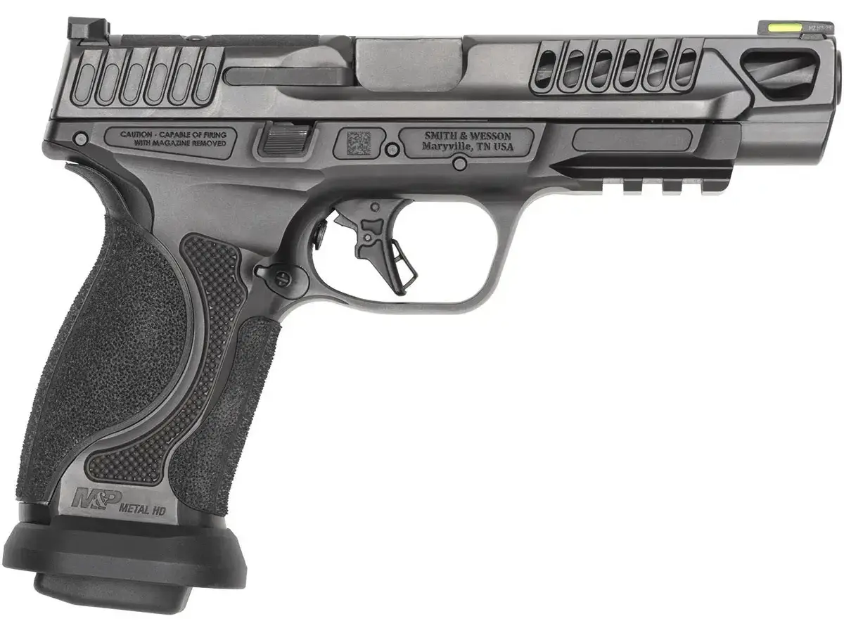 Smith & Wesson M&P9 M2.0 Competitor HD OR FS 9mm, 5" Barrel, NTS, Black