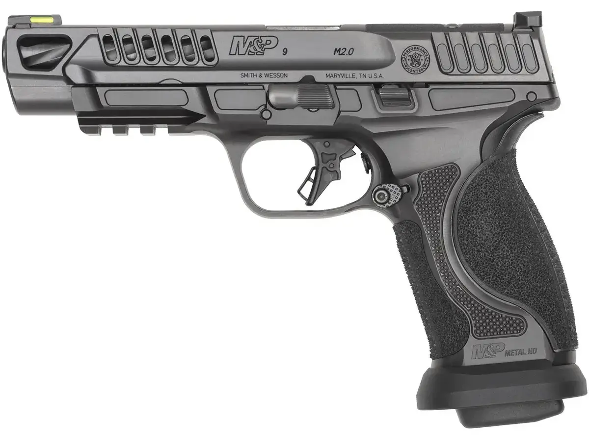 Smith & Wesson M&P9 M2.0 Competitor HD OR FS 9mm, 5" Barrel, NTS, Black - photo 5