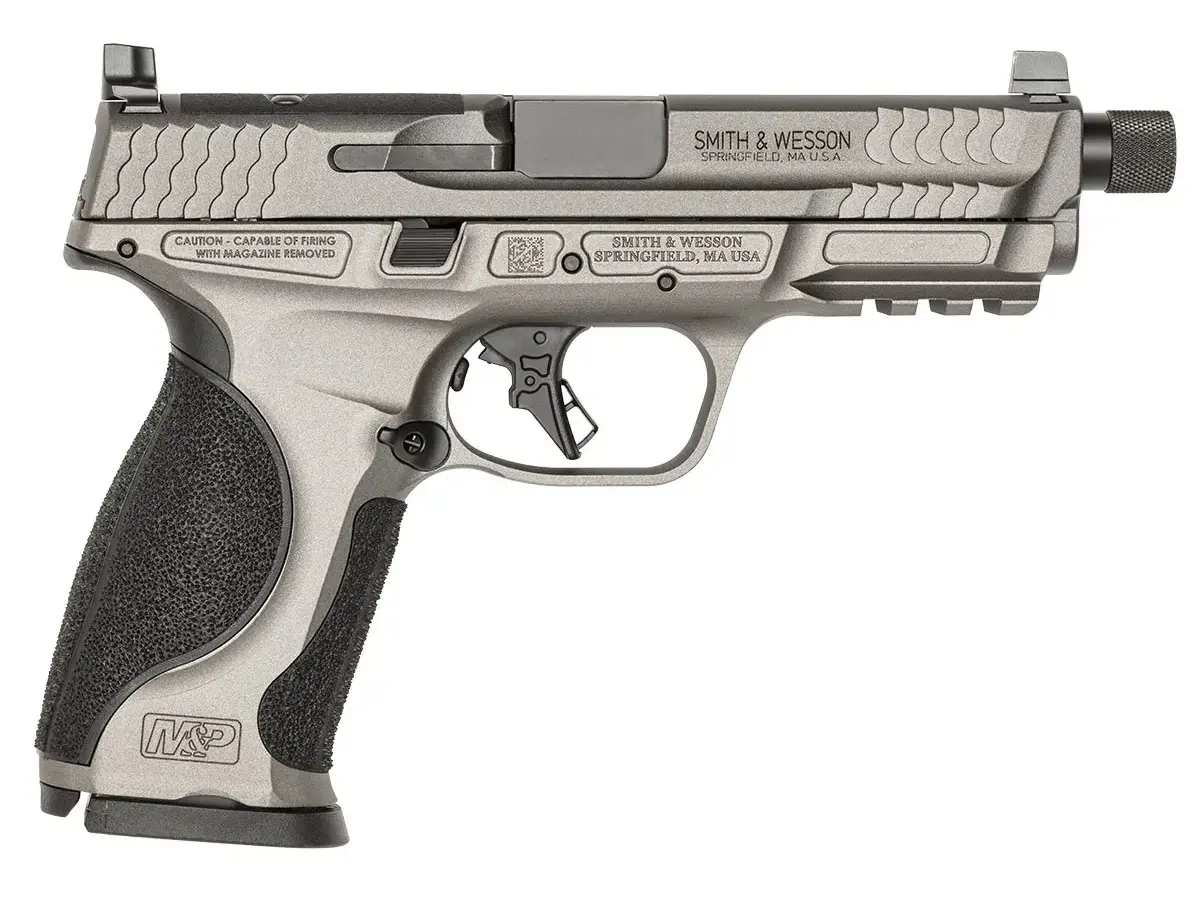 Smith & Wesson M&P9 M2.0 Metal 9mm, Threaded Barrel, Gray