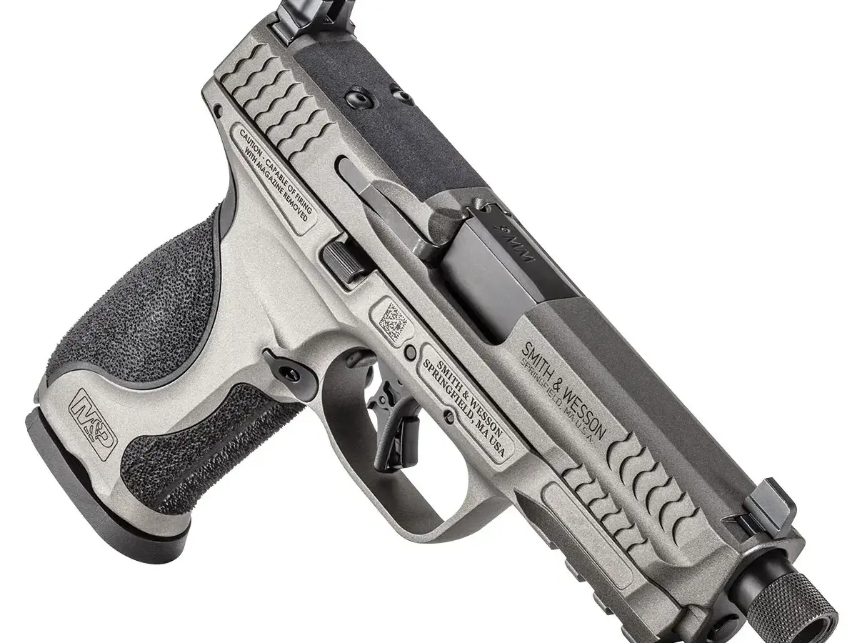 Smith & Wesson M&P9 M2.0 Metal 9mm, Threaded Barrel, Gray - photo 3