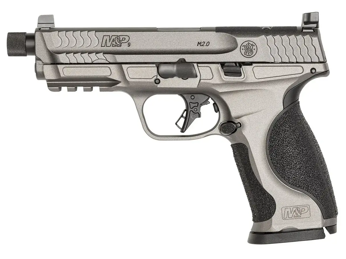 Smith & Wesson M&P9 M2.0 Metal 9mm, Threaded Barrel, Gray - photo 5