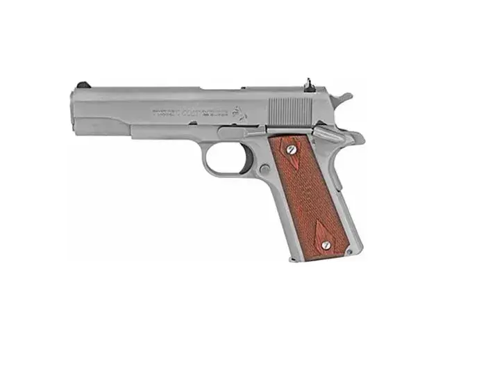 Colt's Manufacturing Company 1911 Government Classic 38 Super, 5" Barrel, Stainless