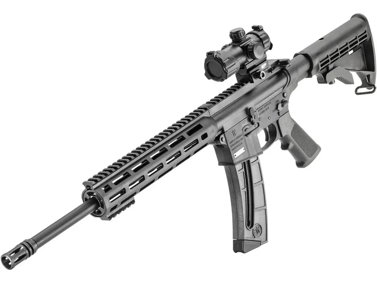 Smith & Wesson M&P 15-22 Sport 22 LR 16.5" Barrel, Red Green Dot Optic - photo 2