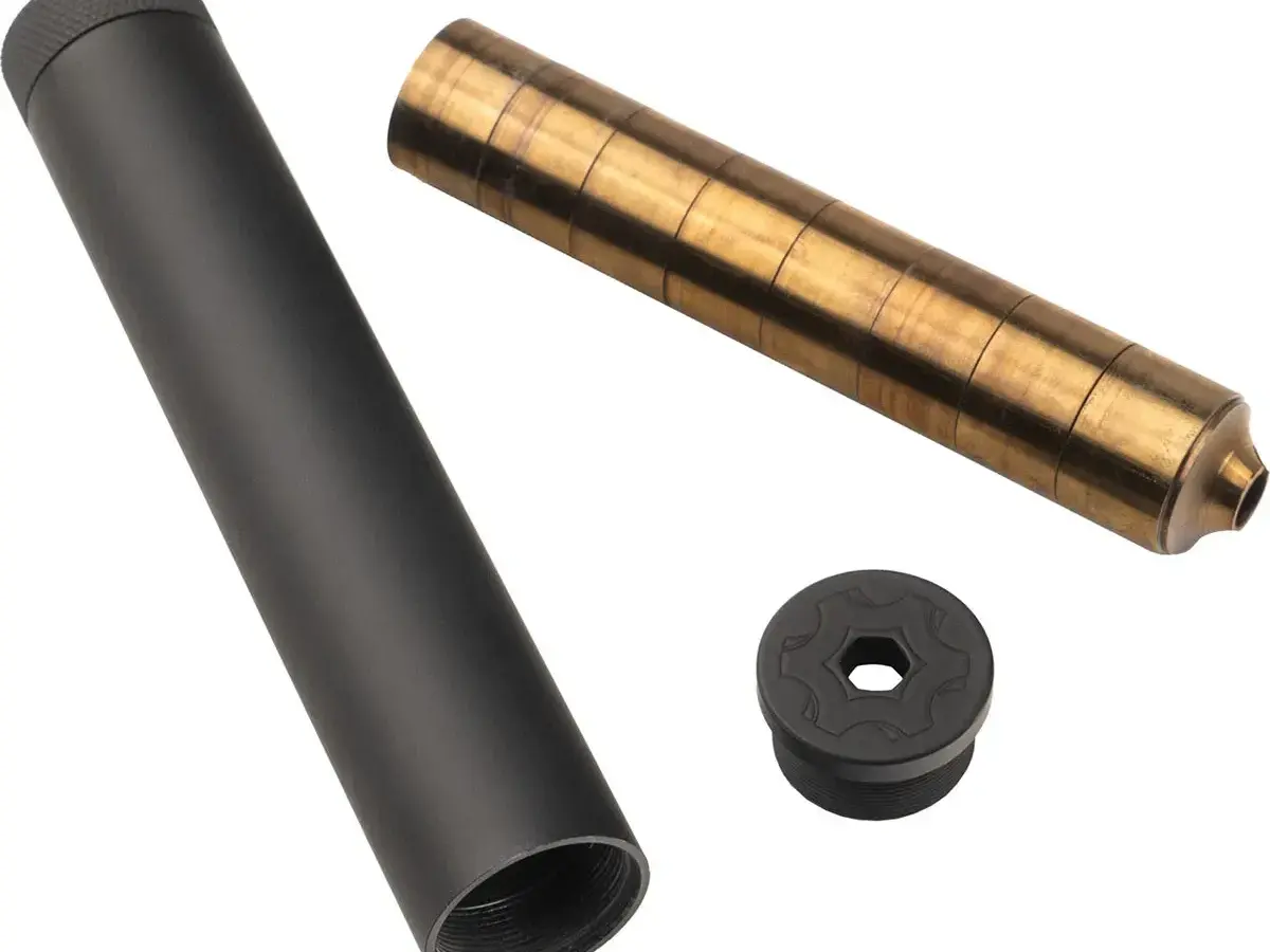 Zeroed 22 .22 Long Rifle Direct Thread Suppressor Black - photo 3