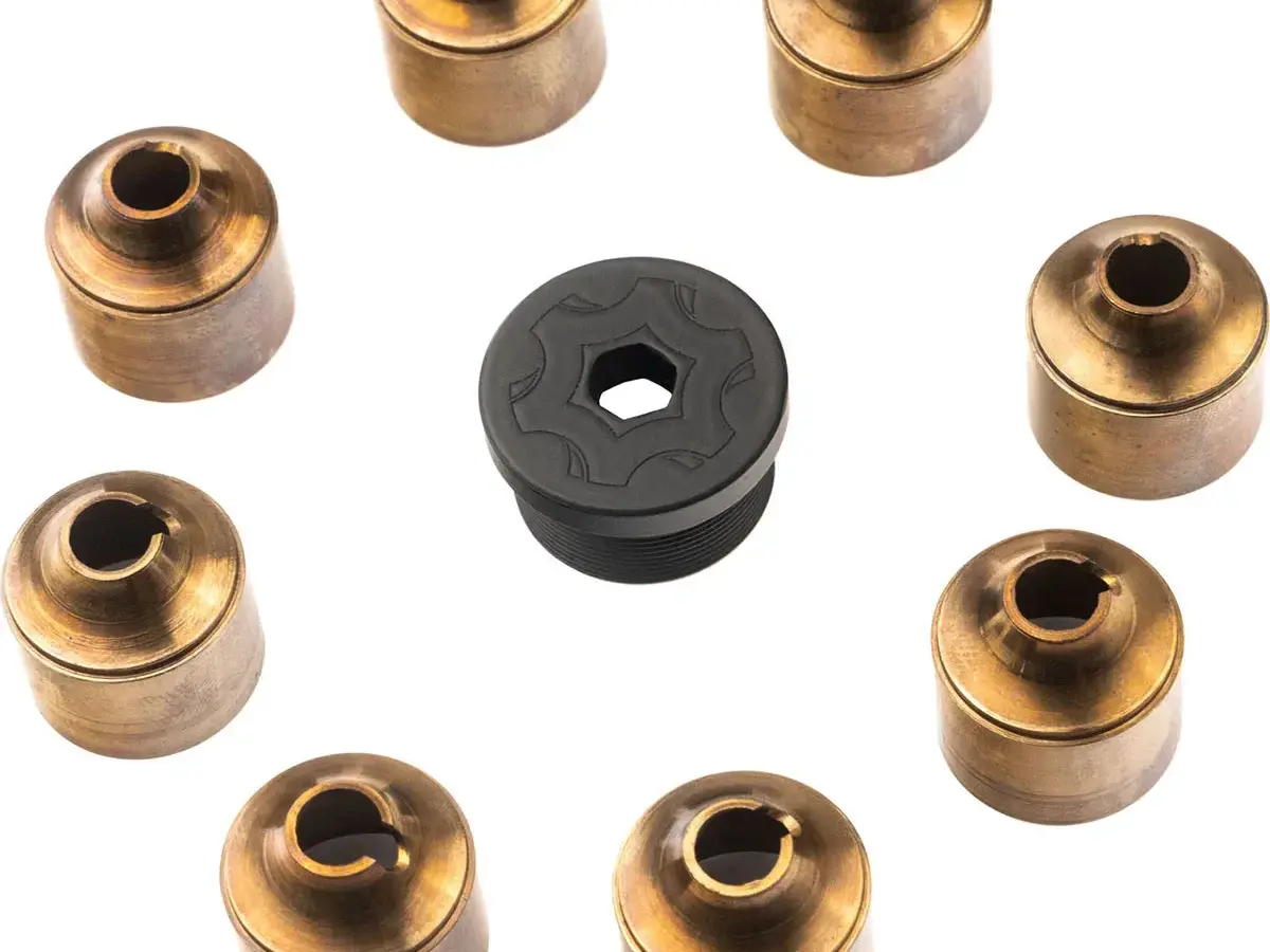 Zeroed 22 .22 Long Rifle Direct Thread Suppressor Black - photo 7