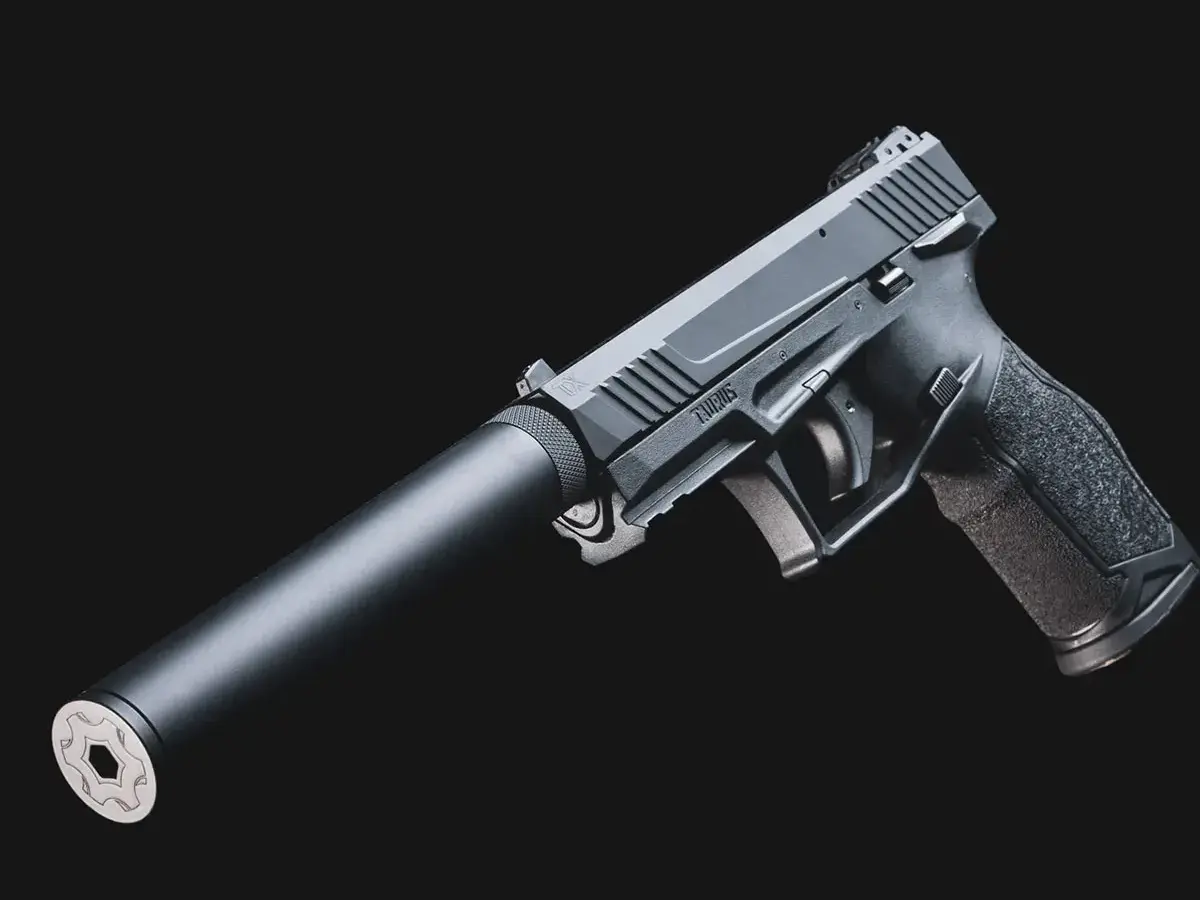 Zeroed 22 .22 Long Rifle Direct Thread Suppressor Black - photo 9