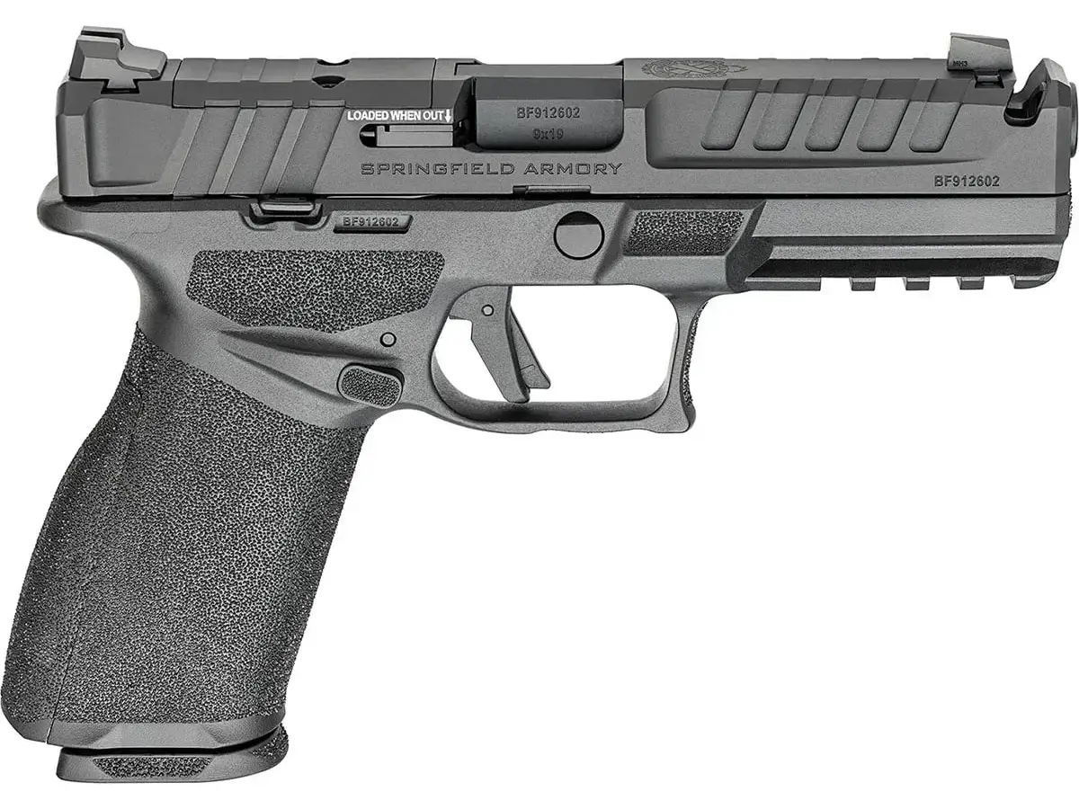 Springfield Armory Echelon 4.0C Compensated 9mm, 4" Barrel, Black, CA Comply