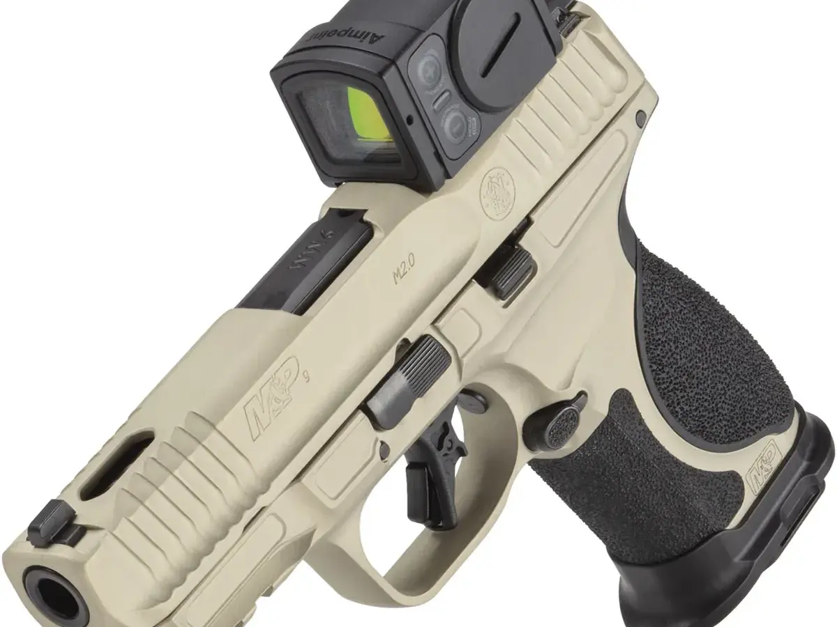 Smith & Wesson M&P M2.0 Metal 9mm, 4" Barrel, Champagne - photo 2