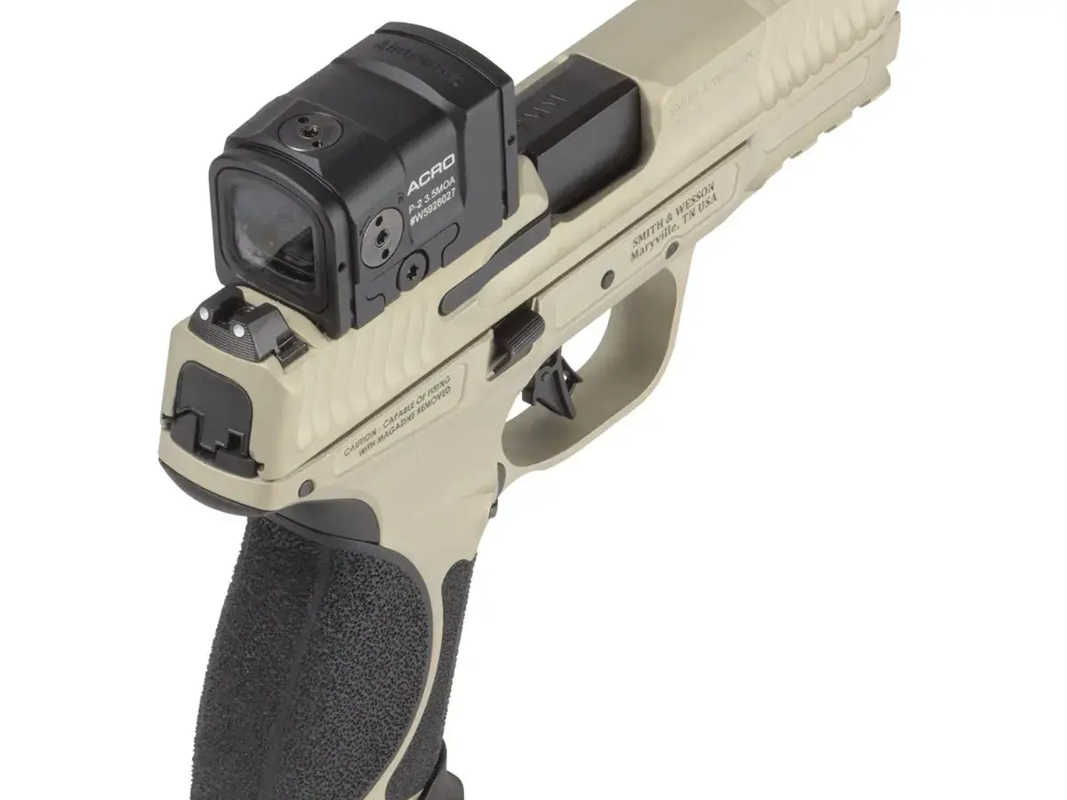 Smith & Wesson M&P M2.0 Metal 9mm, 4" Barrel, Champagne - photo 3