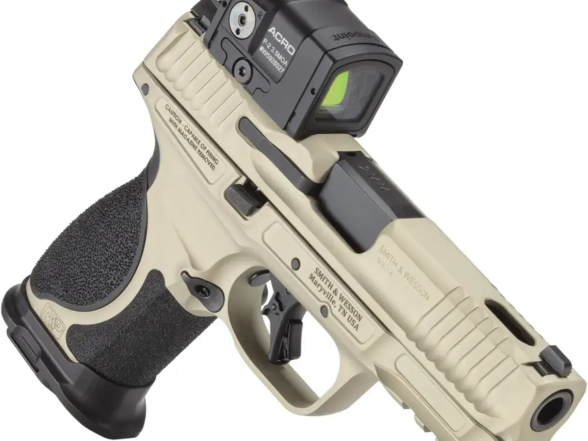 Smith & Wesson M&P M2.0 Metal 9mm, 4" Barrel, Champagne - photo 5