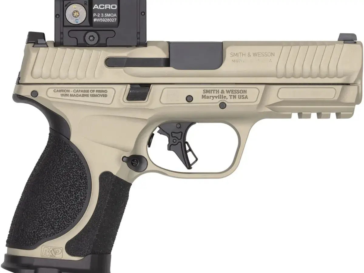 Smith & Wesson M&P M2.0 Metal 9mm, 4" Barrel, Champagne - photo 6