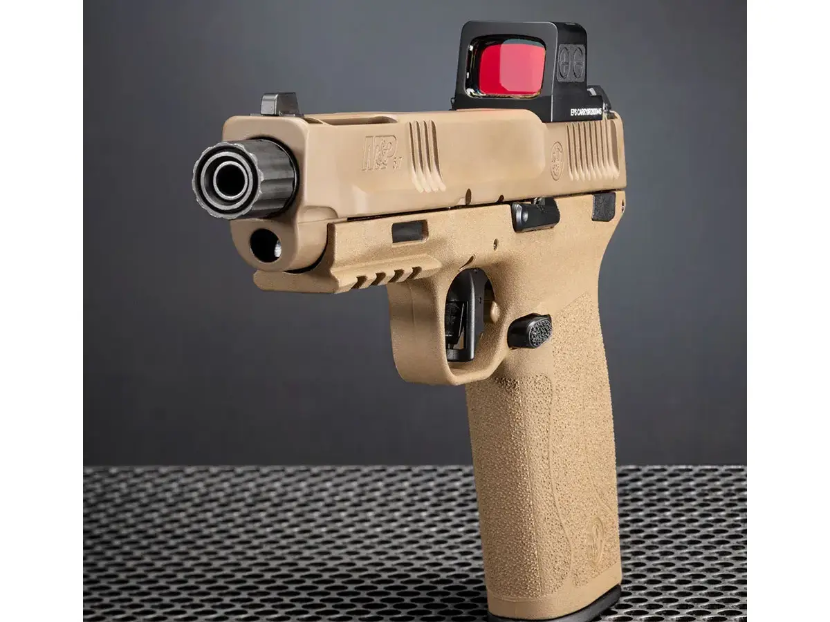 Smith & Wesson M&P 5.7 Optic Ready 5.7x28mm, 5" Barrel, NTS, FDE - photo 5