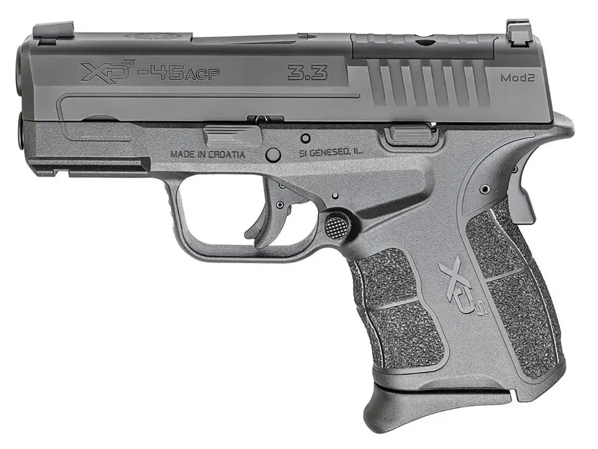 Springfield Armory XD-S Mod.2 OSP .45 ACP, 3.3" Barrel, Black - photo 4