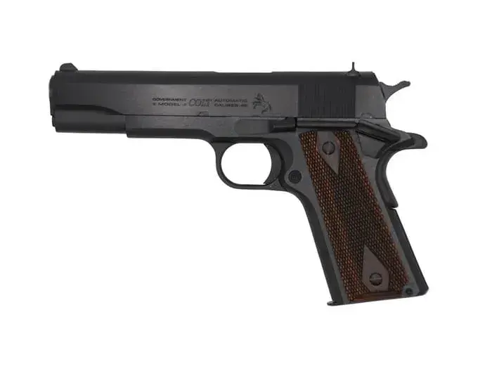 Colt's Manufacturing Company 1911 Government Classic 45 ACP, 5" Barrel, Blued