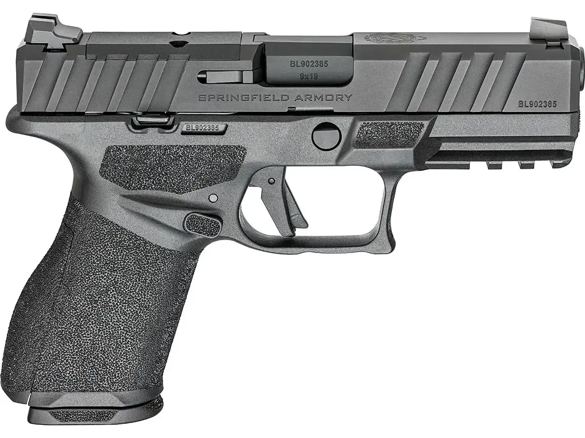 Springfield Armory Echelon Alpha 4.0C 9mm Luger, 4" Barrel, Black