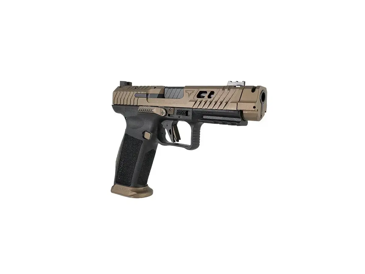 Canik TTI Combat 9mm, 4.6" Barrel, TTI Bronze - photo 4