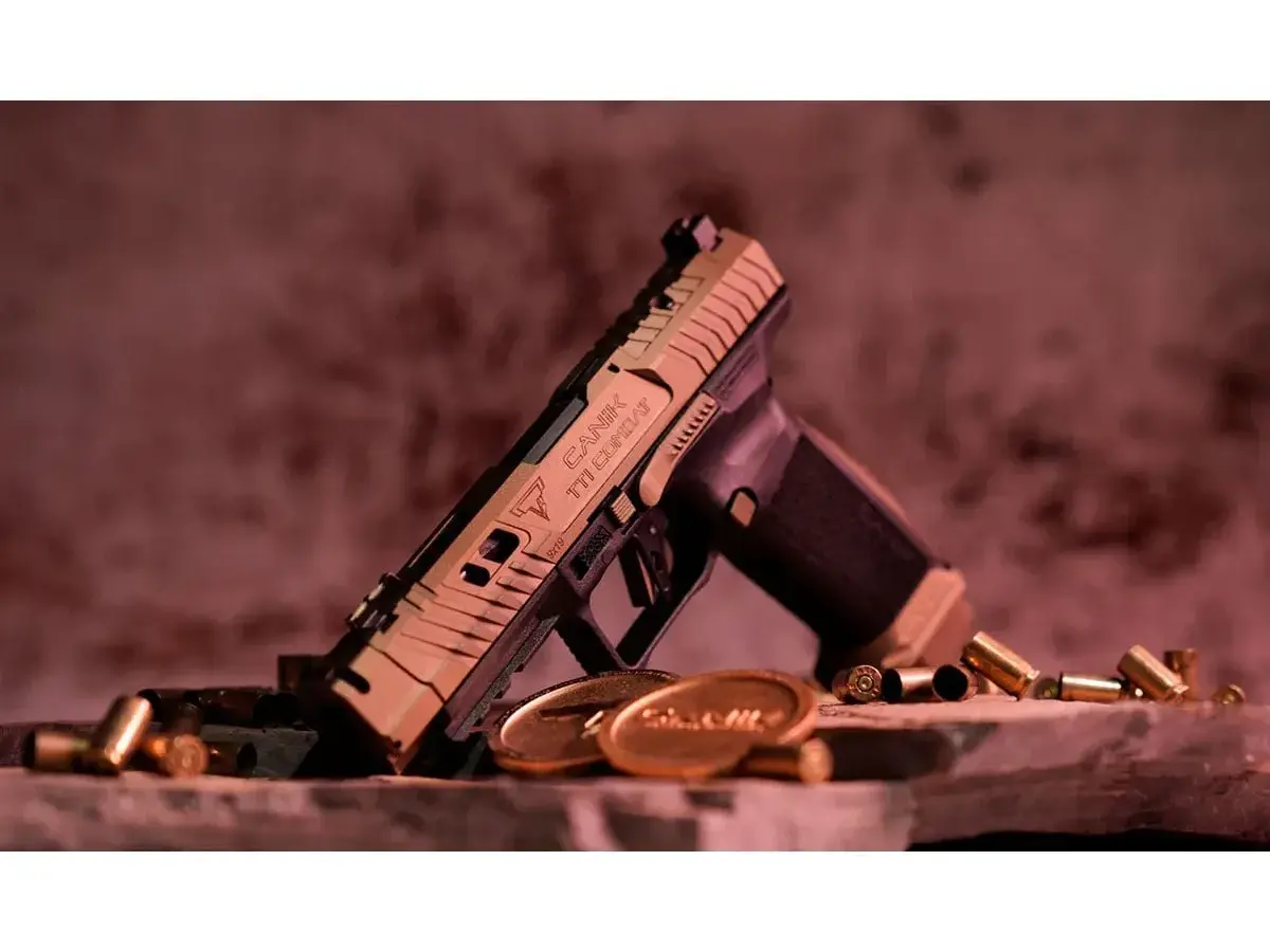 Canik TTI Combat 9mm, 4.6" Barrel, TTI Bronze - photo 5
