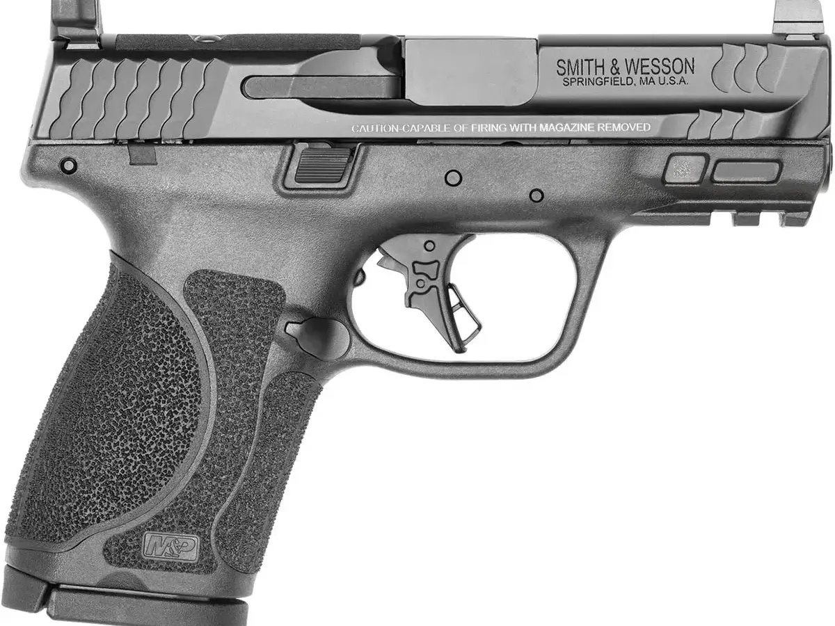 Smith & Wesson M&P 9 M2.0 Comp OR 9mm Luger, 3.6" Barrel, No Safety, Black - photo 2