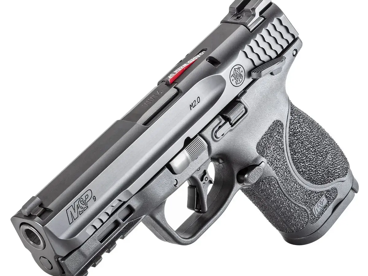 Smith & Wesson M&P9 M2.0 Compact 9mm Luger, 4" Barrel, Black