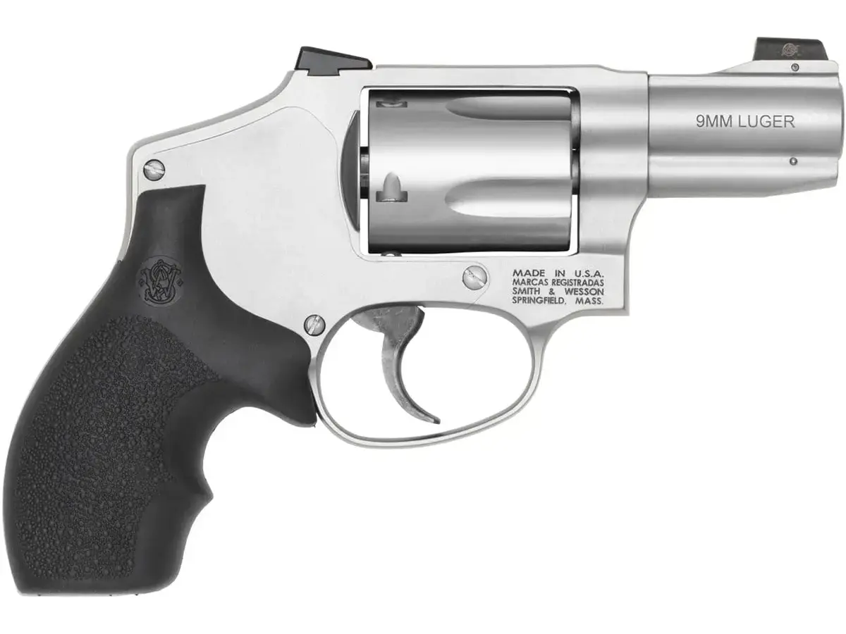 Smith & Wesson J-Frame Model 940-3 9mm Luger, 2.17" Barrel, Silver - photo 4