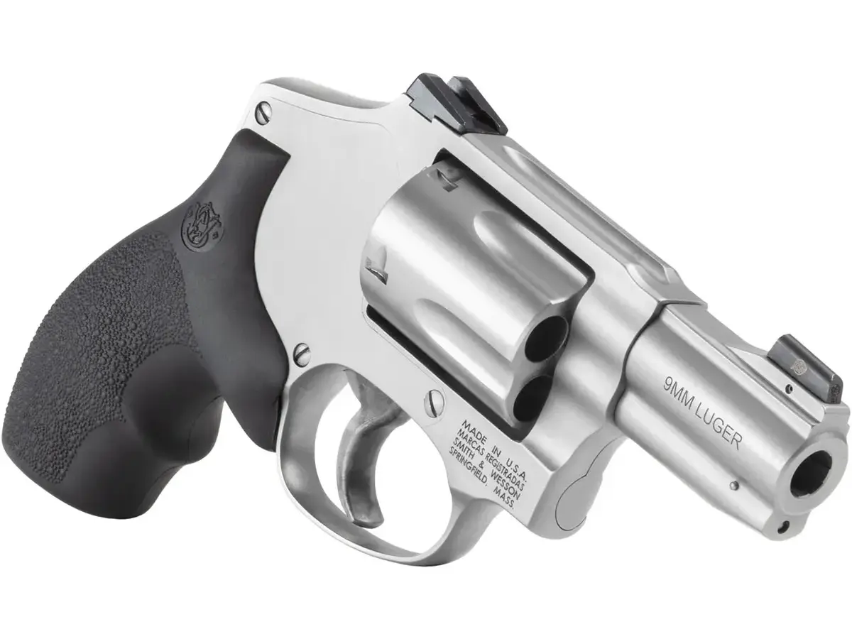 Smith & Wesson J-Frame Model 940-3 9mm Luger, 2.17" Barrel, Silver - photo 6