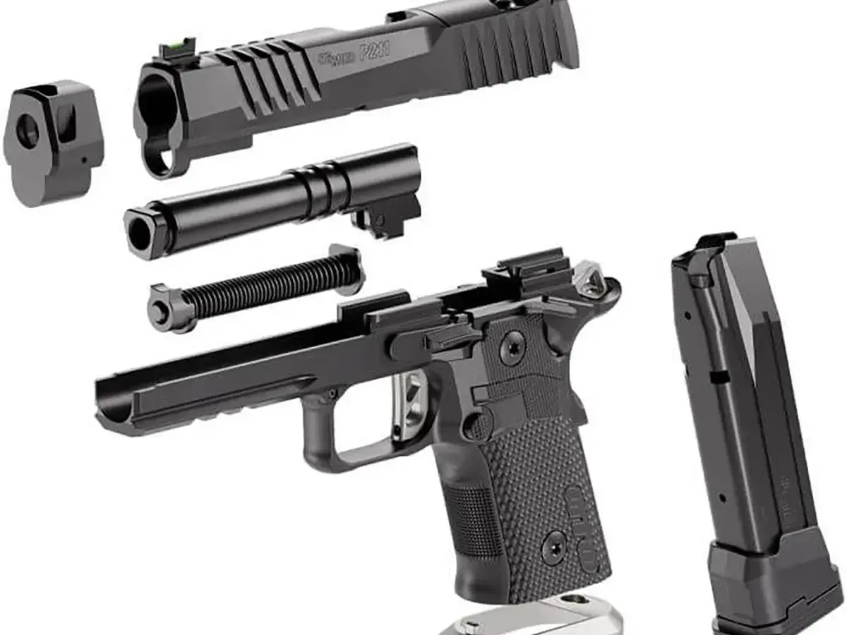 SIG Sauer P211-GTO 9mm, 4.4" Barrel, Black - photo 5