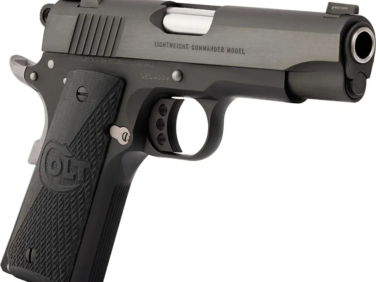 Colt's Manufacturing Company Night Commander .45 ACP, 4.25" Barrel, Black - photo 3